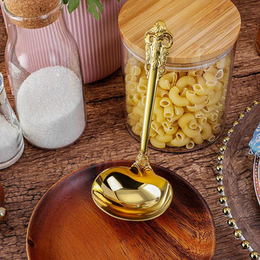 Mirror Gold Gravy Ladle Set - Casatrail.com